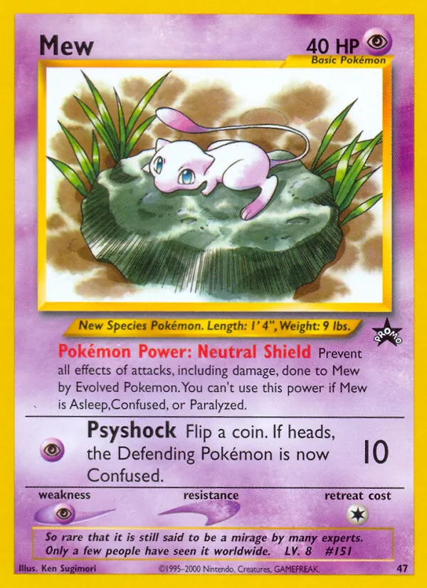 Mew #47, Standard print, TCGdex reference
