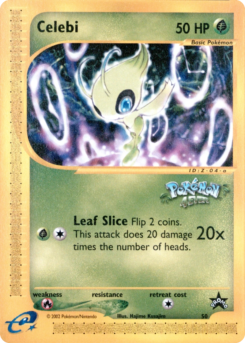Celebi Pokemon 4Ever stamp PSA reference placeholder