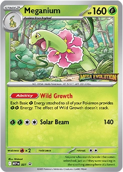 Meganium 001, prerelease base reference scan