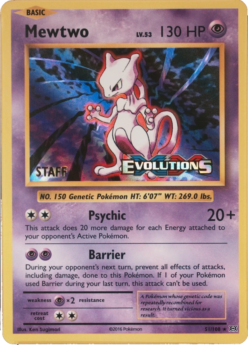 Mewtwo Staff Prerelease PSA reference placeholder