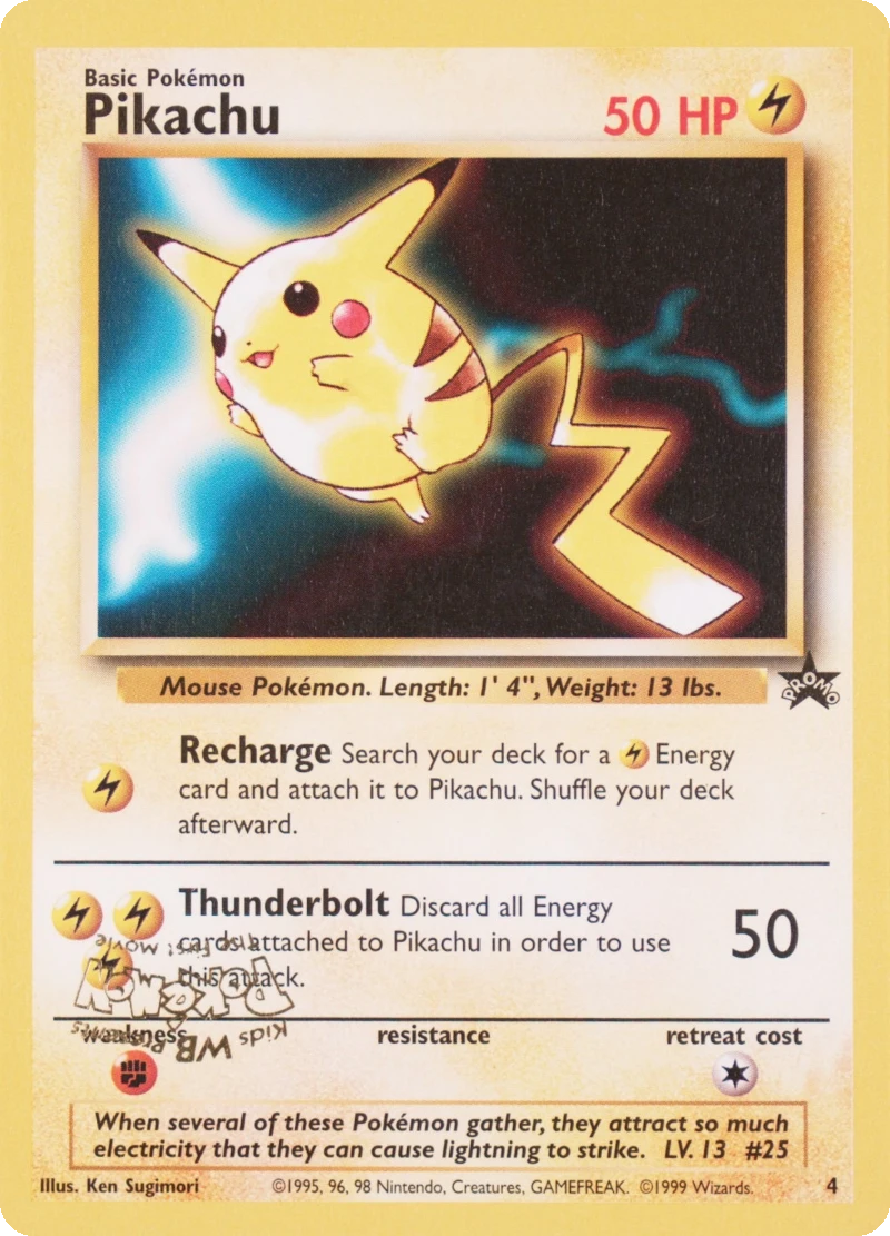 Pikachu 4 inverted WB stamp PSA reference placeholder