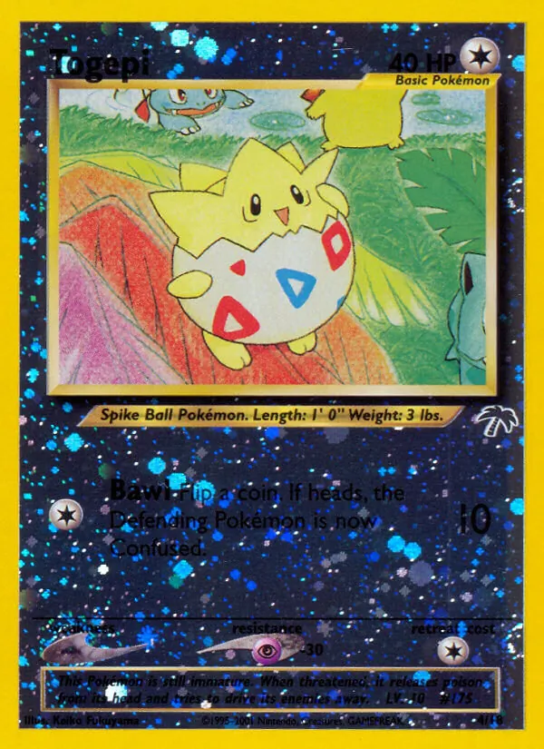 Togepi 4/18 Southern Islands reference