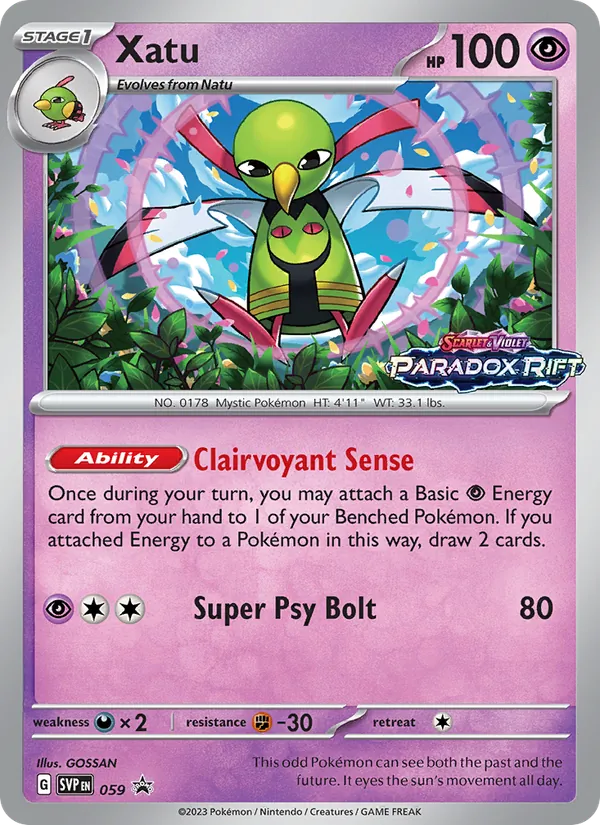 Xatu 059, prerelease base reference scan