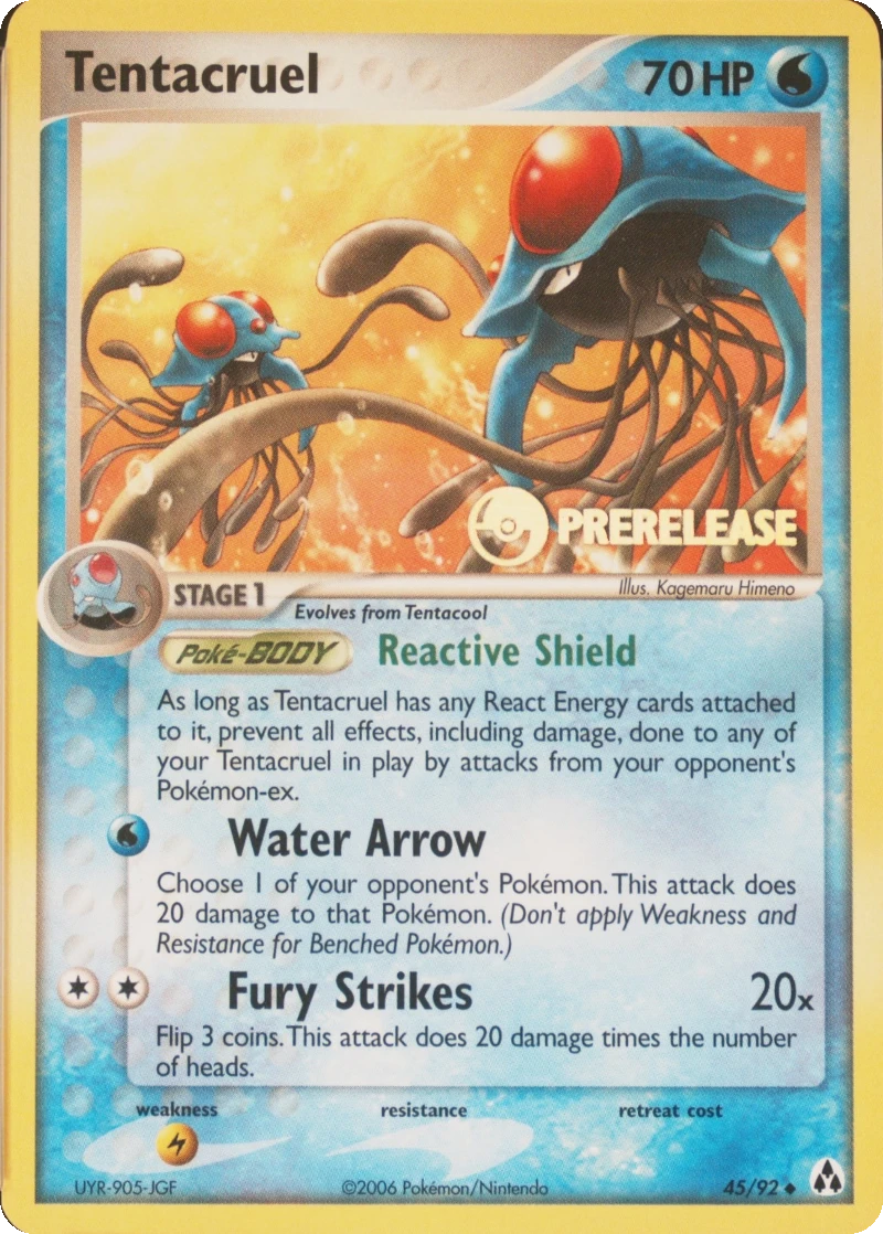 Tentacruel Prerelease PSA reference placeholder